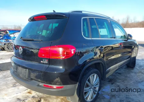 2016 Volkswagen Tiguan Se из США, поврежденный, VIN WVGBV7AX0GW612815